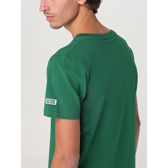 Gcds T-Shirt Men Green - Picture 3 of 3